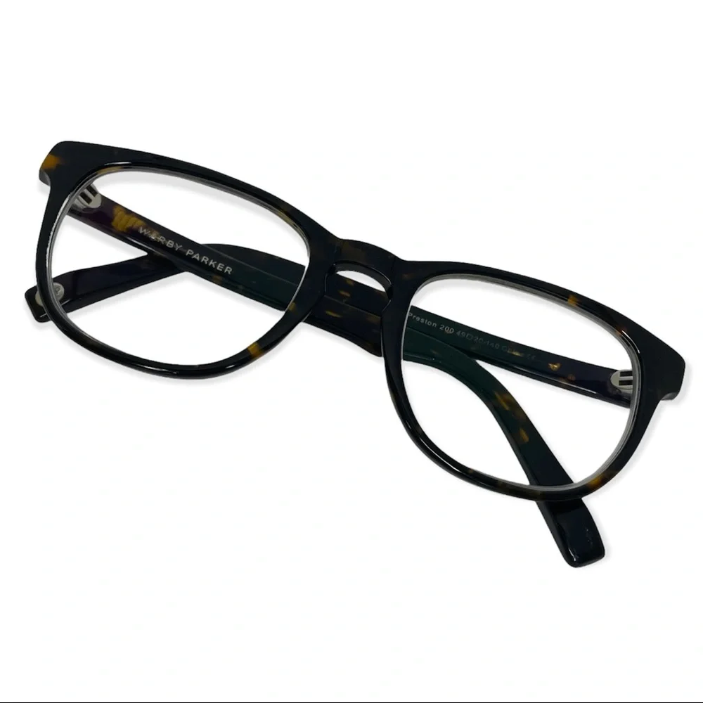 Warby Parker Frames Eyeglasses Glasses Lens Tortoise Shell Brown Preston 200 - Picture 1 of 8